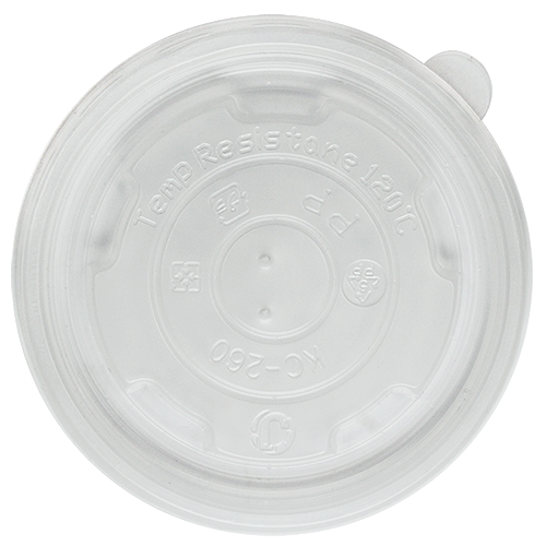 FLAT LID FOR 8OZ FOOD CUP